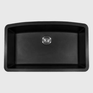 Quartz 19.5 in. x 32.5 in. Undermount Single Bowl Kitchen Sink