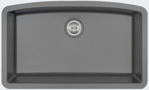 Quartz 19.5 in. x 32.5 in. Undermount Single Bowl Kitchen Sink