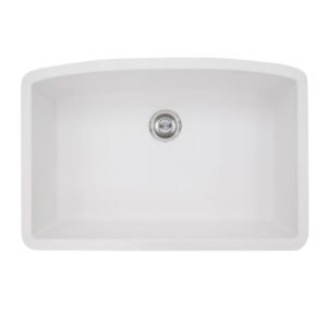 Quartz 19.5 in. x 32.5 in. Undermount Single Bowl Kitchen Sink