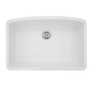 Quartz 19.5 in. x 32.5 in. Undermount Single Bowl Kitchen Sink